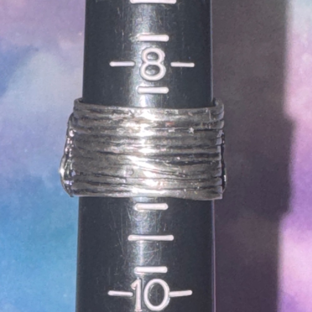 Silver Mop Ring - image 8